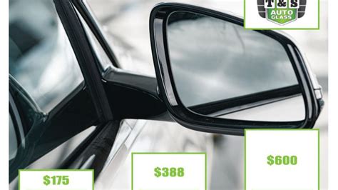 how much does a side view mirror cost to replace