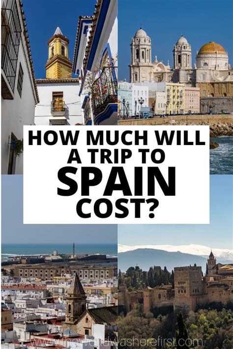 how much does a spain vacation cost