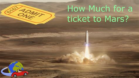 How Much Does A Ticket To Mars Cost