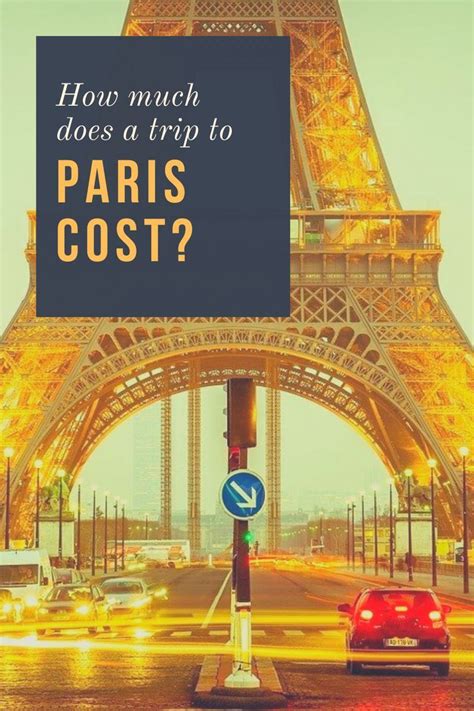 how much does a trip to paris cost