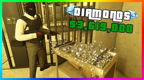 how much does diamond casino heist give
