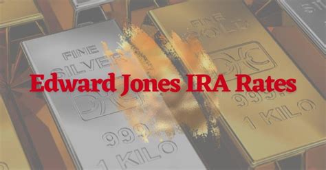 how much does edward jones charge for ira