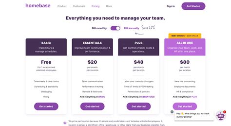 How Much Does Homebase Cost