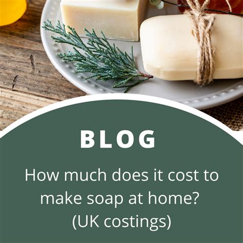 how much does it cost to make a bar of soap