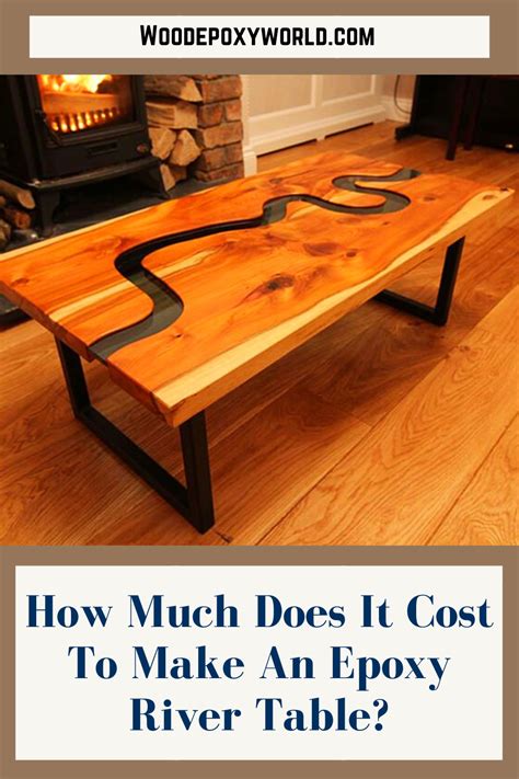 how much does it cost to make an epoxy table