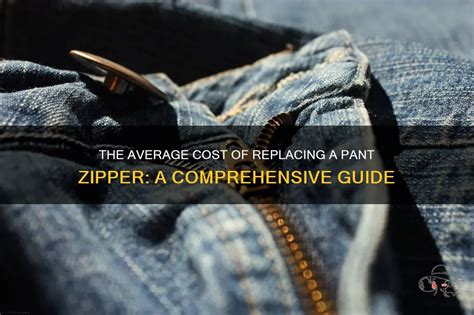 how much does it cost to replace a zipper in pants