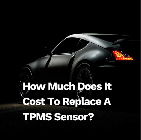 how much does it cost to replace tpms
