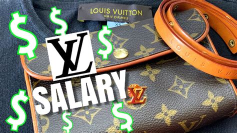 how much does louis vuitton pay