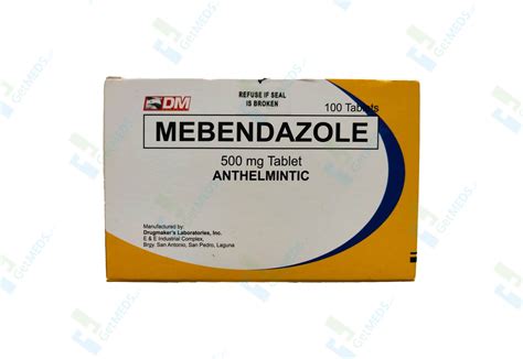 how much does mebendazole cost
