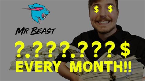 How Much Does Mrbeast Make A Month 2020