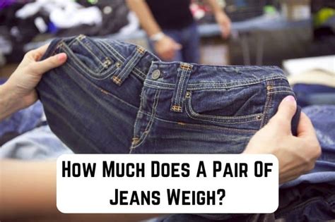 how much does new jeans weigh