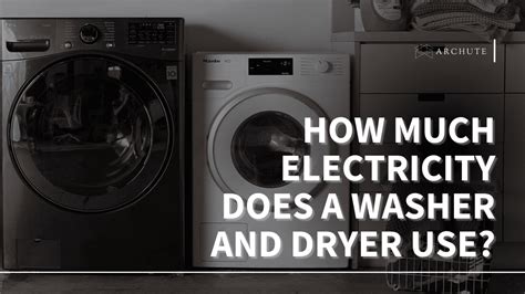 How Much Energy Does A Drying Machine Use