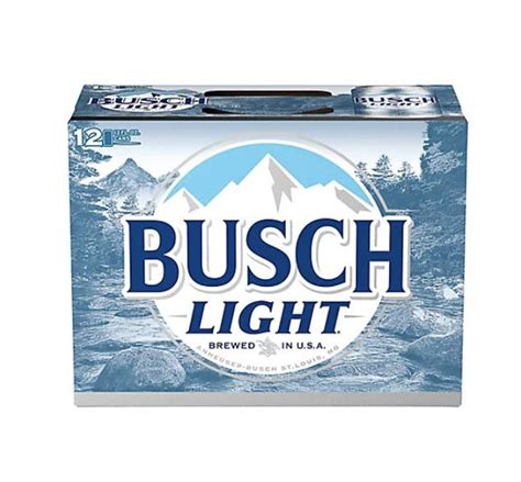 How Much For A 12 Pack Of Busch Light
