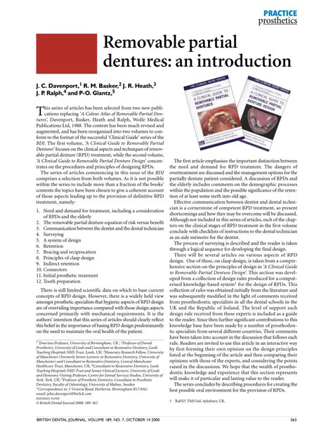 How Much For Removable Partial Dentures