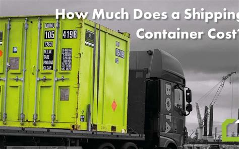 How Much Fuel Does A Shipping Container Use