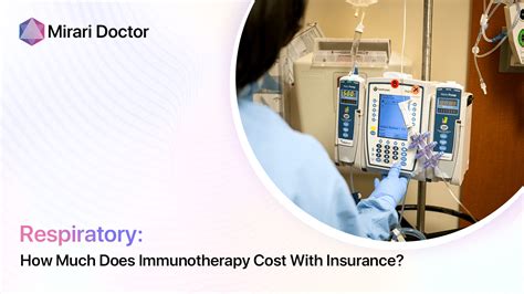 how much immunotherapy cost