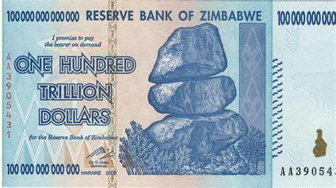 how much is 1 billion zimbabwe dollars