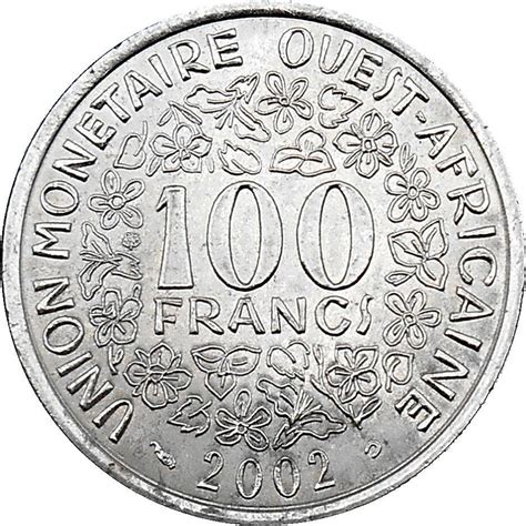 how much is 100 francs