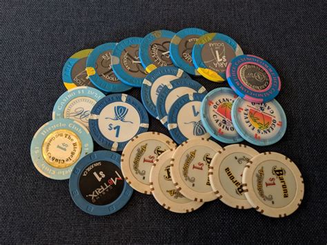 how much is a blue casino chip worth