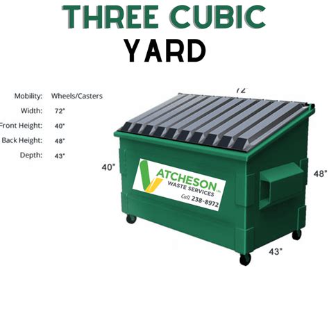 How Much Is A Cubic Yard Of Garbage