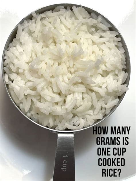 how much is a cup of rice in grams uk