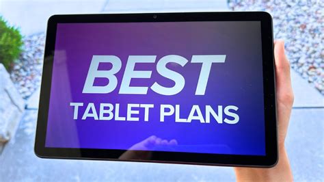 How Much Is A Data Plan For A Tablet