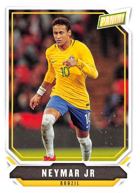 how much is a neymar jr soccer card worth