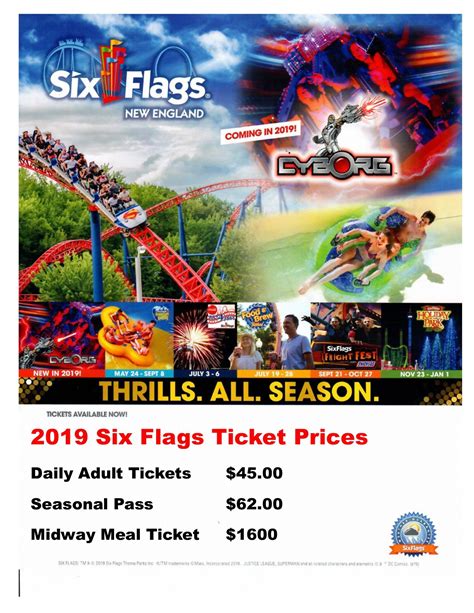 How Much Is A Ticket To Get In Six Flags