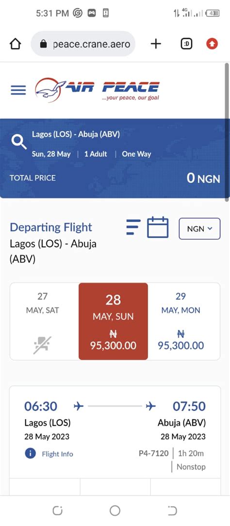 how much is flight ticket to brazil from nigeria