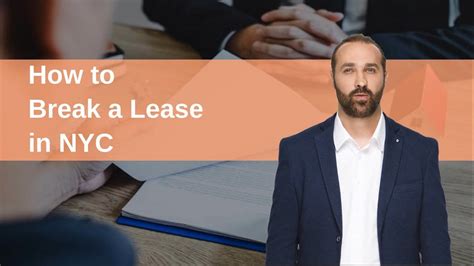 How Much Is It To Break A Lease In Nyc