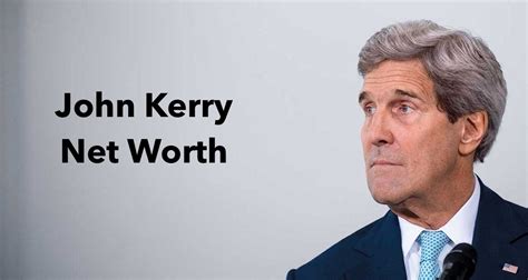 how much is john kerry's salary