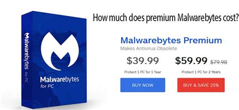 how much is malwarebytes