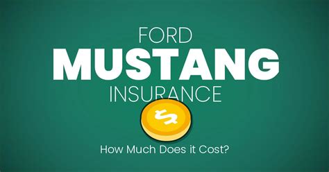 how much is mustang insurance
