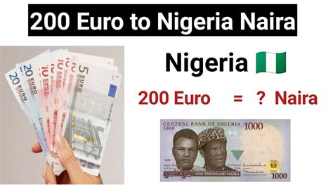 how much is naira to euro today