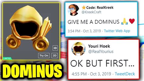 How Much Is The Cheapest Dominus In Roblox