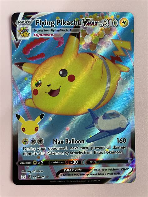 how much is the flying pikachu vmax worth