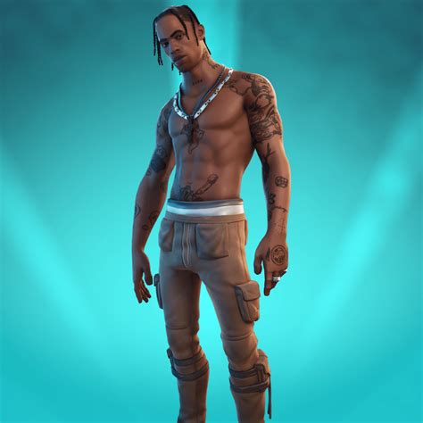 how much is travis scott fortnite skin worth