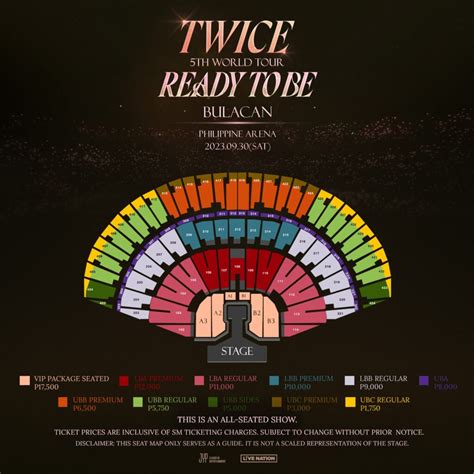 how much is twice concert ticket philippines