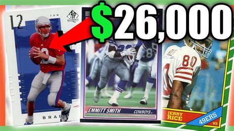 how much money are football cards worth