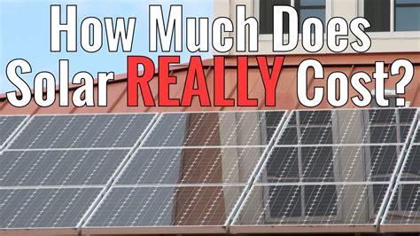 how much money do solar panels cost