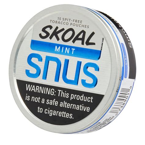 how much nicotine is in skoal snus