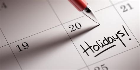 how much notice for holiday leave