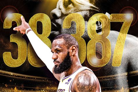 how much points does lebron james have