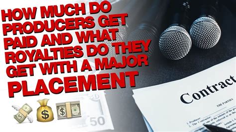 How Much Royalties Do Producers Get