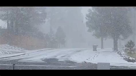 How Much Snow Does Ash Fork Az Get