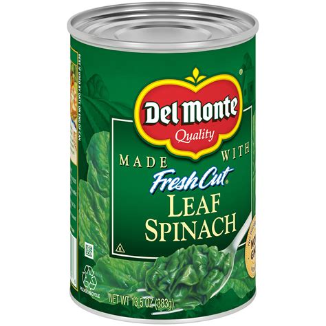 How Much Spinach Is In A Can