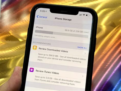how much storage does iphone have
