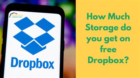 how much storage free dropbox