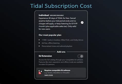 How Much Is Tidal: Subscription Plans And Premium Features Explained