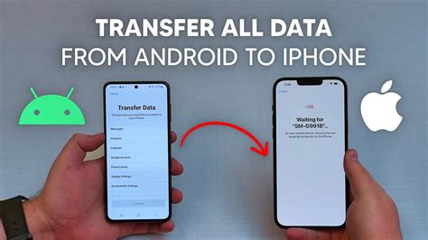 how much time it takes to transfer all data from android to iphone